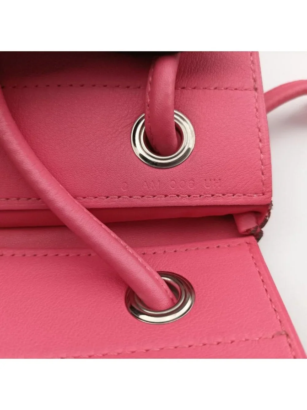 Hermes Sac Aline Mini Pink Leather C AM 006 UH Shoulder